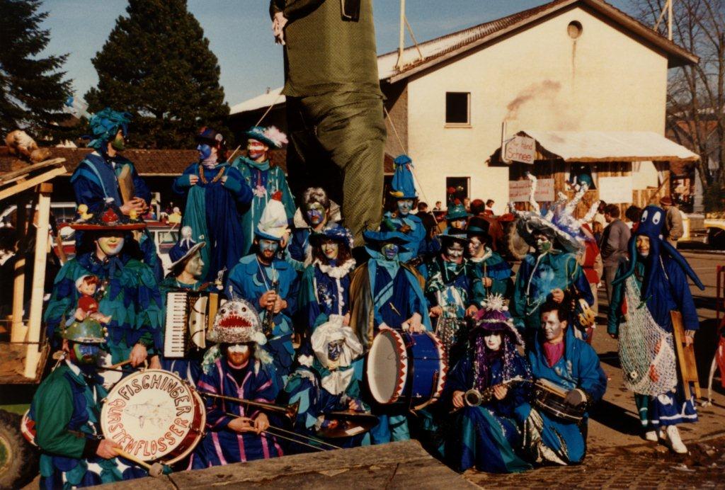 Ein Gruppenfoto aus 1987.